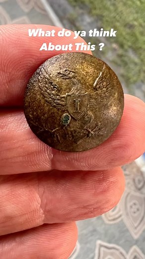 These never get old and love finding military buttons throughout American History ! #metaldetecting #savinghistory #historicalfinds #metaldetectingfinds #relichunting #adventure | Southern Relic Adventures