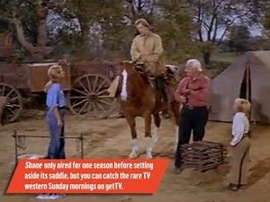 In 1966, David Carradine took on the role originated by Alan Ladd. Catch the TV reboot of SHANE — Today at 10am ET on getTV | getTV