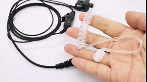 Walkie Talkie PTT Mic Earpiece Business Two-Way Radio Headset Acoustic Tube Suiveillace Kit for Motorola clp 1010e 1040e 1080e 1083e clp1010e clp1040e clp1080e CLP1083e clp446e CLPe Plus