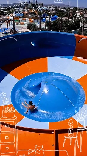 3.1K views · 28 reactions | Space Hole Water Slide at Stella Waterpark Crete  | Fans Nasa N Prend | Facebook