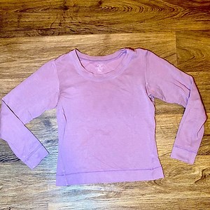 EUC Patagonia Long Sleeve Light Pastel Purple Warm Base Layer Tee