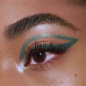 Yes to glitter. Introducing #Highliner Glam Glitter, a waterproof gel eye crayon with 12-hour longwear. #MarcJacobsBeauty | Marc Jacobs Beauty