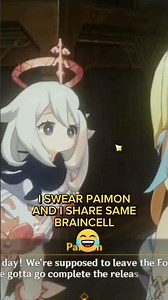 I swear paimon and i share same braincell 😂| Genshin Impact