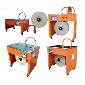 [Hot Item] Automatic Arch PP Belt Strapping Bundling Machine for Plastic/Steel Tube Wood Strip