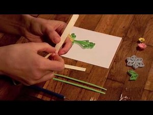 Make a Paper Filigree Greeting Card - Quilling, the Art of Paper Filigree