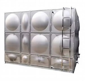 [Hot Item] Metal Water Storage Metal Frame Tank SS304 Stainless Steel for Industrial Use