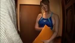 Swimsuit Busty Momoka Nishina In Private Teaching