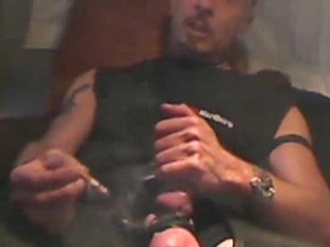 Cigarette Smoking Leather 3