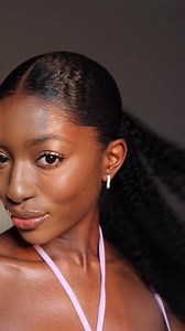 Get a sleek look without the flakes or crunchy feeling! @naturally.nish has the routine on lock on how to achieve the perfect Slickback Ponytail! She used Edge Fixer to slick back her edges for this classic look. | Kiss Colors & Care | Facebook