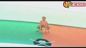 Aimee Mullins Nude (was 26 years old in this scene) in The Order: from Matthew Barney's Cremaster 3 (2002)