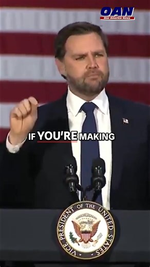JD Vance: “We’re flipping the script. Build in America, get a tax break. Ship jobs overseas, pay a tariff.” Click the link in the bio for more. #OANN #news #Tariffs #TaxPolicy | One America News Network