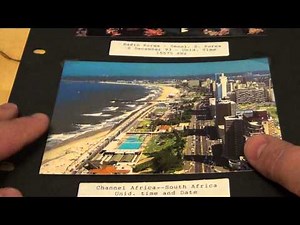 QSL Card Collection IRRS Morocco South africa and Korea