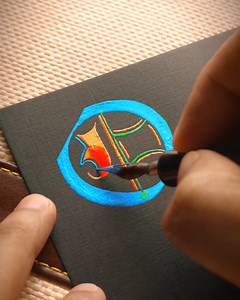 5.7M views · 9.5K reactions | The calligraphy master is here✒️✨ | Art & Graphic Design | Facebook