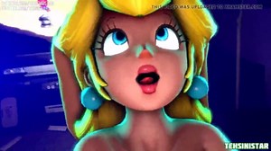 Peach and Bowsette get it hard