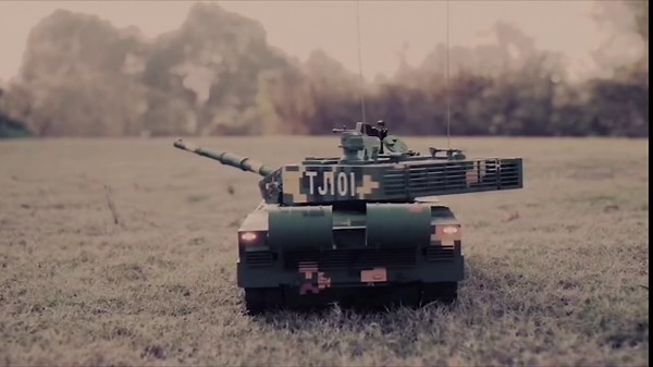 HOOBEN 1/10 Tiger I Late Production Michael Wittmann Heavy Tank World WAR II RC RTR Model Hobby Yellow Version