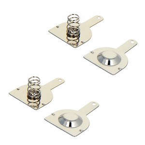 [Hot Item] Custom AA Spring Steel Contacts Battery Holder Stamping Part AA AAA Battery Spring Contact Piece for Fixing Battery
