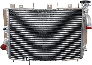 ALLOYWORKS Aluminum Radiator for 1998-2003 99 2002 Kawasaki Ninja ZX-9 ZX-9R ZX9R ZX900