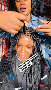 Promotion 💃 Knotles braids on an ear to ear closure k450 wigs inclusive u cum with your own closure Kabwata market shop number 409 call on 0963903209 or 0977320723 | Best Braids hair saloon