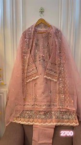 50K views · 258 reactions | Eid main cotton #orna organza @pant sundor ekta misty pink colour @top fans#price 2700 | Milana | Facebook