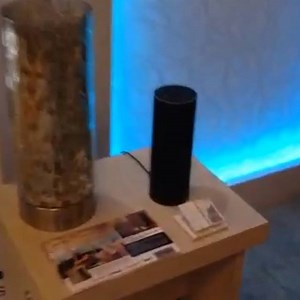 Using the Amazon Echo "Alexa" with our Lutron Caseta app. Lights and shades being controlled by voice comands using IFTTT. #arquiexpo2016 #intellishades #betterblinds #puertorico #arquitectura #convencion #lutron #lutronlighting #shades #cortinas #smarthome #alexa #echo | Intellishades