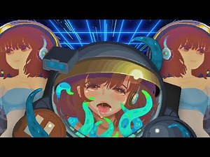 【Tentacles Invasion】Girl Astronaut is forced to face Tentacle Aliens!!