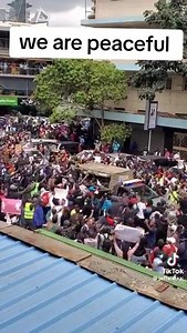 5.9K views · 65 reactions | 1 million strong..Gen Z, surrounding the police and escorting them to safety...FreeOguda FreeOsama. | Channel 7 News | Facebook