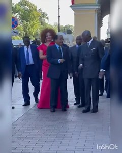 VIDEO: President Paul Biya today before leaving St. Petersburg in Russia | Ebalsblog | Facebook