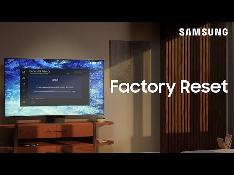 Reset your TV to factory default settings | Samsung US
