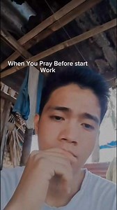 When you Pray before start Work.☝️ | Joeryl Aurelio