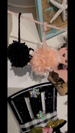 2.3K views · 82 reactions | Pink Ghost Banner. Work in progress. #dollartree #pinkghost #diy #diybanner #ghost #glitter #dollartreefinds #passionatepaintedlady | The Passionate Painted Lady | Facebook