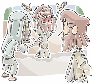 Kids' Bible Lesson from Mark 10:46-52 when Jesus Healed Blind Bartimaeus - Ministry To Children