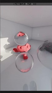 Eevee glass shaders demo