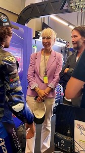 60K views · 3.3K reactions | Keanu Reeves and his wife just made MotoGP even hotter! ️ Fans around the world are showering them with love and blessings — calling them a symbol of pure, lasting love. ❤️  Drop a ❤️ if you believe this couple defines true happiness! #KeanuReeves #JohnWick #Matrix #HollywoodLove #CelebrityCouple #MotoGP #IconicMoment #RelationshipGoals #BeforeAndAfter #FYP | Hollywood Buzz | Facebook