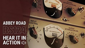 👂 Hear the creamy, vintage and silky-smooth compression sounds that the Abbey Road RS124 is famous for in this quick plugin demo. The Waves plugin brings two distinct flavors of the ultra-rare tube compressor to your sessions. 🔊 HEAR IT IN ACTION: waves.com/plugins/abbey-road-rs124-compressor?utm_source=facebook&utm_medium=post&utm_campaign=abbey-road-rs124-release#hear-it-in-action-abbey-road-rs124 | Waves Audio