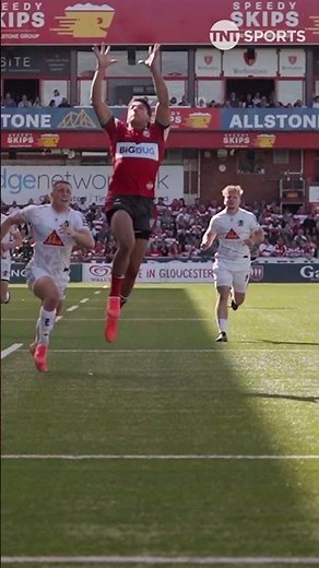 CHRISTIAN WADE SCORES HIS 90TH PREMIERSHIP TRY 😎 #rugby #gloucester #kingsholm