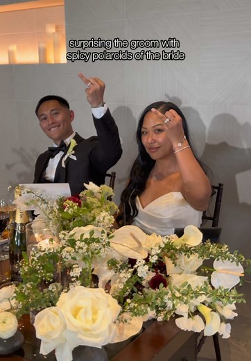 Hilarious Bride Pranks Groom with Spicy Polaroids