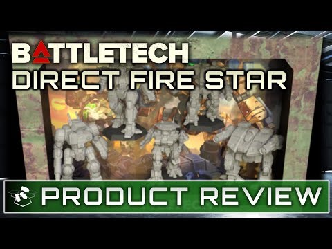 BattleTech Clan Direct Fire Star Review | Mercenaries Kickstarter | Unboxing