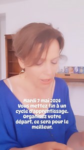 61 reactions | Mardi 7 mai 2024 Vous mettez fin à un cycle...