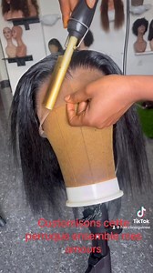 Customisation d’une nouvelle perruque 🔥🔥✅ Contact : 625428841 | Hair Clinic