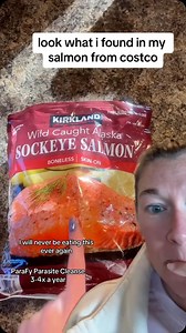 VC @Sav #fish #foodie #deworm #deworming #salmonbowl #sushilover #symptoms #costco #worms #nope | Kim Rogers