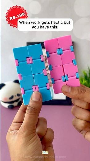 Infinity Cube #fidgettoy #satisfying #playtimefun #traveltoys #infinity #minicube #fidgetfun #shorts