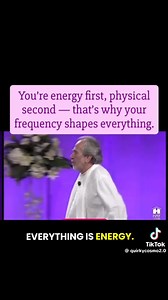 Your ENERGY first PHYSICAL second . The true nature of reality explained by Bruce Lipton … how we are all connected in an energy field . Check it out ! | Linol Anderson