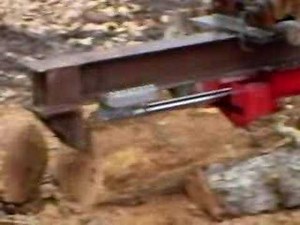 Backhoe Wood Splitter 3