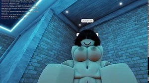 Scopo la mia sgualdrina personale di fronte a un'altra principessa sgualdrina in Roblox Condo