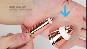 Electric Eyebrow Hair Trimmer, Portable & Classy, Removes Unwanted Hairs Smoothly, Ideal for Women