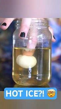 Hot Ice Is Real — And Easy To Make