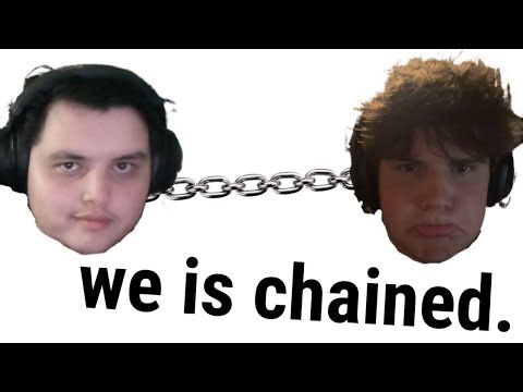 That One Time We Tried Roblox Chained Together... (It Went Miserably)