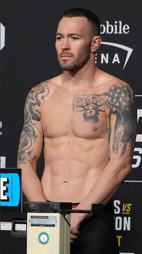 🇺🇸 COLBY COVINGTON OFFICIAL WEIGH IN (UFC 296)