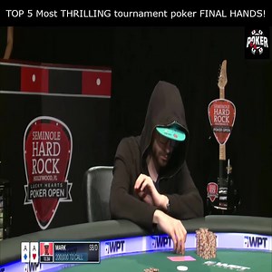 TOP 5 Most THRILLING tournament poker FINAL HANDS! | Poker Club