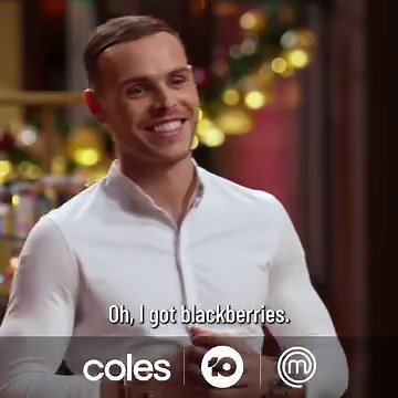 Santa Curtis has picked up some berry nice gifts from Coles! 🍓🍌🍋🍎 | MasterChef Australia